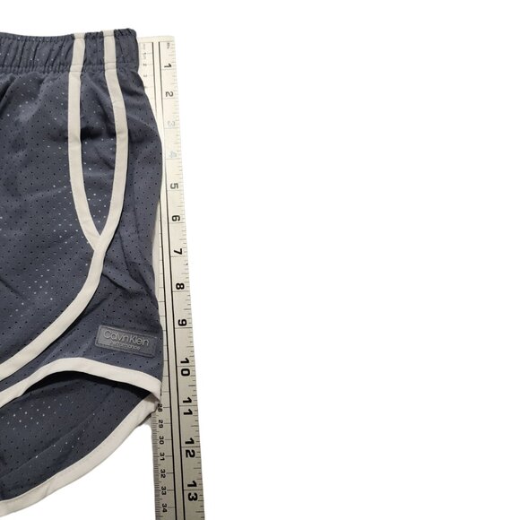 Calvin Klein Women's Gym Shorts Athletic Running Elastic Waist Gray Size‎ M - Picture 5 of 9